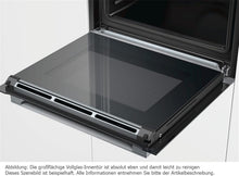 Load image into Gallery viewer, Bosch HBF133BR0 Série 2 - Four encastrable - 60 x 60 cm - Accessoire de nettoyage EcoClean Direct - Cuisson Air chaud 3D sur 3 niveaux en même temps - Écran LED - Chauffage rapide - Sécurité enfant