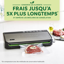 Load image into Gallery viewer, FoodSaver FFS005X Machine sous Vide avec Compartiment de Rangement pour Rouleau et Cutter, Fonction Pulse pour Aliments Fragiles, Inclus Accessoires et Sacs de Mise sous Vide Assortis