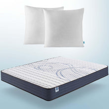 Load image into Gallery viewer, NATURALEX - Matelas PerfectSleep 180x200 - Épais 30 cm - Soutien Mousse à mémoire de Forme - Accueil Blue Latex - Confort Ferme - Respirant - 7 Zones - Réversible - Haute Densité - Fabriqué en Europe
