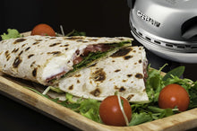 Load image into Gallery viewer, G3 Ferrari G10006 Pizza Express Delizia, 1200 W Pizza Oven, Adjustable Thermostat up to 400°C, Cooks Tasty Pizza in 5 Minutes, Double Resistance, Recipe Book and Spatulas Included - Black