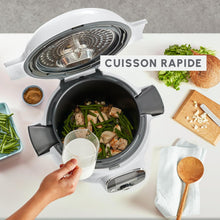 Load image into Gallery viewer, Moulinex, Cookeo Multicuiseur intelligent 6L, 150 recettes intégrées, Cuisson sans surveillance, Ecran intuitif, Guide de cuisson, Application MyMoulinex, 1600W, Blanc, 15 ans réparabilité