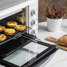 Load image into Gallery viewer, Cecotec Bake&amp;Toast 4600 Black Gyro Countertop Oven, 46 L, 2000 W, 12 Combinable Heating Functions, Includes Rotating Spindle, Crumb Catcher Tray.