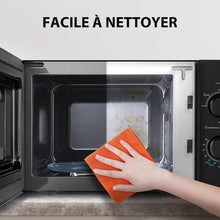 Load image into Gallery viewer, Toshiba Micro-ondes 20L MW2-MM20P(BK), Micro-ondes sur Pied, 800W, 5 Niveaux de Puissance, avec Décongélation Facile, éclairage LED à l'intérieur, Noir