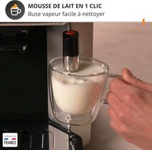 Load image into Gallery viewer, Krups Sensation C50, Machine à café grains, machine expresso, 5 boissons accès direct, Interface tactile, Facile à utiliser, Nettoyage automatique, Buse vapeur Cappuccino, Fabriqué en France EA910810