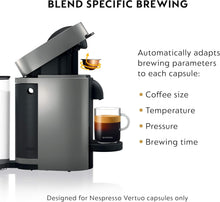 Load image into Gallery viewer, Nespresso Vertuo Plus Coffee and Espresso Maker By De'Longhi, Ink Black