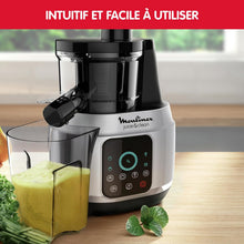 Load image into Gallery viewer, Moulinex Juice &amp; Clean ZU420E10 Fruit and Vegetable Juice Extractor, Vitamin Juice, Press, 150 W, 42 to 83 RPM, Fresh Fruit Juice, Jam, Grout, Sorbet, Automatic Cleaning