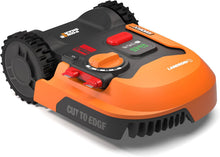 Load image into Gallery viewer, WORX LANDROID Vision WR206E.1, Robot Tondeuse sans Fil périphérique 600 m² Surf.Max 700 m², Installation en 30 Min, Caméra 4K + IA Adaptative, évite Tous Les Obstacles, Coupe des Bordures, Multizone