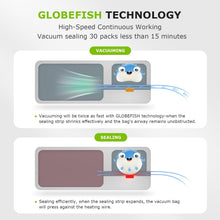 Load image into Gallery viewer, Bonsenkitchen Machine Sous Vide Alimentaire - Appareil de Mise Sous Vide pour La Cuisson Sous Vide et La Conservation des Aliments Frais, Y 40 Compris Les Sacs Sous Vide