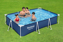 Load image into Gallery viewer, Bestway Steel Pro Kit Piscine Hors Sol Rectangulaire 3,00 m X 2,01 m X 66 cm, Bleu