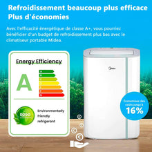 Load image into Gallery viewer, MIDEA Climatiseur PortaSplit Mobile Silencieux 4-in-1| 12000 BTU | Chauffage et Climatisation Portable Prêt à Poser 3,5kW- Clim Mobile avec rafraîchisseur, déshumidificateur, chauffage,ventilateur