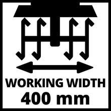 Load image into Gallery viewer, Einhell Motobineuse électrique GC-RT 1545 M (puissance de 1 500 W, moteur série, interrupteur de sécurité 2 points, débrayage anti-surcharge, guidon repliable, fraises de binage robustes)