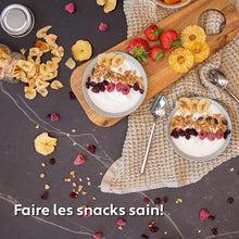 Load image into Gallery viewer, Vita5 Nobel Pro6 Deshydrateur Alimentaire avec 6 Plateaux en Inox - Déshydrateur avec Minuterie 24h et Température 35-75 °C - Deshydrateur Viande, Fruits, Champignons - 650W Déshydrateur Alimentaire