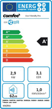 Load image into Gallery viewer, COMFEE' Climatiseur Mobile 9000 BTU/h 2,6kW, 3-EN-1 Refroidisseur Déshumidificateur Ventilateur, Fonction Follow me, Minuterie, Mode nuit, Pour salon et maison de 33㎡/88m³, MPPH-09CRN7, R290