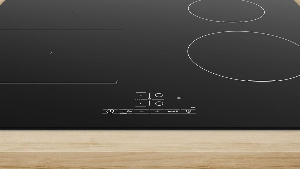 Bosch PUJ611BB5E, Série 4, Plaque induction, 3 feux, 60 cm, Noir, Sans cadre