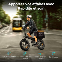 Load image into Gallery viewer, ENGWE EP-2 Pro Vélo électrique Pliable 20 × 4.0 Fat Bike Electrique 7 Vitesses avec Batterie Amovible 48V 13Ah Autonomie 120km Tout-Terrain &amp; VTT &amp; Plage &amp; Neige