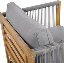 Load image into Gallery viewer, Zepneiy Salon de Jardin, Salon de Jardin 4 Personnes, avec canapé, Table Basse et Coussins, Housse en Tissu déhoussable et Lavable, Noir (Coussins d'assise Inclus)