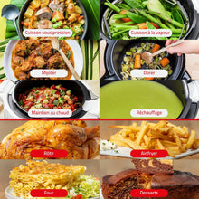 Load image into Gallery viewer, Moulinex Cookeo Mini Smart High Pressure Multicooker, 3L, 2 People, 150 Built-in Recipes, Unattended Cooking, Step-by-Step Guide, Compact, Moulinex App CE880410