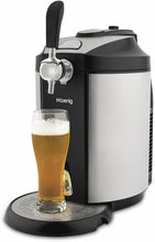Load image into Gallery viewer, H.Koenig Tireuse à Bière compatible tous Fûts Universels Pressurisés de 5L Inox BW1778, Machine, Pompe, Pression domestique, Professionnelle, Universelle, Refroidissement intégré 4°C