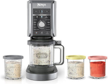 Load image into Gallery viewer, Ninja CREAMi Deluxe Ice Cream &amp; Frozen Treat Maker for Ice Cream, Sorbet, Milkshakes, Frozen Yogurt, &amp; More, 11-in-1, XL Capacity, Silver, Includes (2) Family-Sized 24 oz. Tubs, NC501
