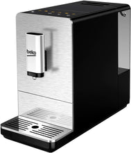 Load image into Gallery viewer, BEKO, Machine à café, expresso automatique, 1350 W / 19 bars, Capacité café : 125 g, Capacité eau : 1,4L, Système autonettoyant, 5 niveaux de broyage, Arrêt automatique, Façade Inox Brossé