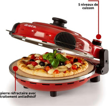 Load image into Gallery viewer, Ariete Pizza Oven 918, Pizza 4 Minutes, 5 Cooking Levels, Refractory Plate for Heating, Wooden Blades Included, Maximum Temperature 400°C, 1200W, White