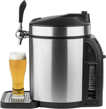 Load image into Gallery viewer, H.Koenig Tireuse à Bière compatible tous Fûts Universels Pressurisés de 5L Inox BW1778, Machine, Pompe, Pression domestique, Professionnelle, Universelle, Refroidissement intégré 4°C