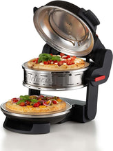 Load image into Gallery viewer, Ariete Pizza Oven 918, Pizza 4 Minutes, 5 Cooking Levels, Refractory Plate for Heating, Wooden Blades Included, Maximum Temperature 400°C, 1200W, White