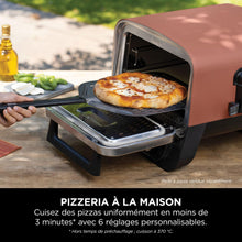 Load image into Gallery viewer, Ninja Woodfire 8-in-1 Electric Outdoor Pizza Oven, Rotisserie &amp; Smoker BBQ with Grate, Pro-Heat Plate, Pizza Stone, Wood Pellets and Shovel, 6 Settings, Dark Orange OO101EU