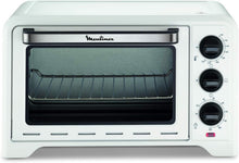 Load image into Gallery viewer, Moulinex Oven, 33 L, Rotating heat, Advanced convection, 6 cooking modes, Thermostat adjustable up to 240°C, Timer 120 min, Reversible grill, Silicone oven mitts, Optimo Black OX464811