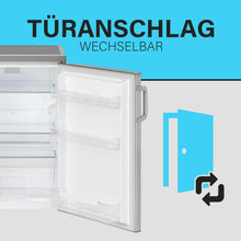 Load image into Gallery viewer, Bomann Réfrigérateur 133L blanc VS2195-1-blanc, Capacité nette : 133 litres, Éclairage intérieur à DEL, Contrôle de la température en continu, 3 clayettes en verre