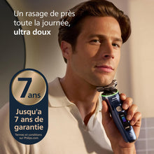 Load image into Gallery viewer, Philips Rasoir i9000 Prestige Ultra, Rasoir électrique 100% étanche, Technologie Skin IQ Pro, Système Triple Lift &amp; Cut, Lames de précision NanoTech rotatives 360°, 5 modes de rasage, XP9401/38