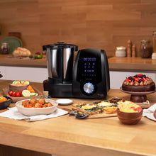 Load image into Gallery viewer, Cecotec Robot de Cuisine Mambo Black. 23 Fonctions, 10 Niveaux de Température, 1700W, 2,5 kg de Pâte, Cruche de 3,3L, 10 Vitesses, Minuterie, Température Réglable de 37 °C à 120 °C