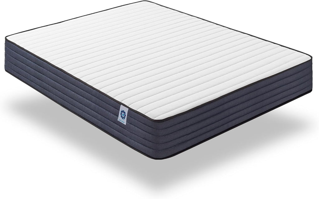 NATURALEX - Matelas PerfectSleep 180x200 - Épais 30 cm - Soutien Mousse à mémoire de Forme - Accueil Blue Latex - Confort Ferme - Respirant - 7 Zones - Réversible - Haute Densité - Fabriqué en Europe