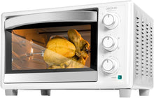 Load image into Gallery viewer, Cecotec Bake&amp;Toast 4600 Black Gyro Countertop Oven, 46 L, 2000 W, 12 Combinable Heating Functions, Includes Rotating Spindle, Crumb Catcher Tray.