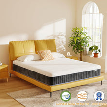 Load image into Gallery viewer, MOLPHIT Oeko-TEX Certified Mattress 90 x 190 cm, Thickness 25 cm, Independent Pocket Sprung Mattress, Adult and Children's Bed Mattress, Single Mattress, Perfect Support, Durable and Quiet