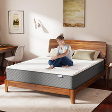 Load image into Gallery viewer, MOLPHIT Oeko-TEX Certified Mattress 90 x 190 cm, Thickness 25 cm, Independent Pocket Sprung Mattress, Adult and Children's Bed Mattress, Single Mattress, Perfect Support, Durable and Quiet
