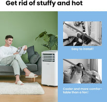 Load image into Gallery viewer, COMFEE’ MPPH-08CRN7 | Climatiseur Mobile 8000 BTU 3-en-1