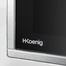 Load image into Gallery viewer, H.Koenig Micro-Ondes Four Grill 2 en 1 VIO9, 25L, Plateau tournant 27cm, 10 modes de cuisson jusqu’à 1000W, Décongélation, Cuisson combinée, écran LCD [Classe énergétique A+]