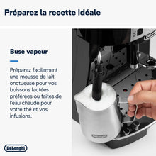 Load image into Gallery viewer, De'Longhi Magnifica S ECAM11.112.B, Automatic Coffee Machine / Espresso Bean to Cup with Milk Nozzle, with 4 One-Touch Recipes, Soft-Touch Control Panel, 1450 W, Black