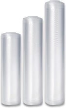 Load image into Gallery viewer, Caso FastVac 500, Professional Commercial Vacuum Sealer, Stainless Steel, Double Piston Pump, 15 Litres/Minute, Includes 2 Free Foil Rolls