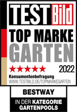 Load image into Gallery viewer, Bestway Steel Pro Frame Piscine carrée sans pompe en acier Bleu 400 x 211 x 81 cm bleu 56405