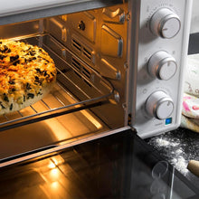 Load image into Gallery viewer, Cecotec Bake&amp;Toast 4600 Black Gyro Countertop Oven, 46 L, 2000 W, 12 Combinable Heating Functions, Includes Rotating Spindle, Crumb Catcher Tray.