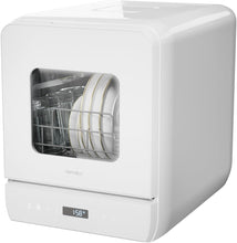 Load image into Gallery viewer, Hermitlux Mini lave-vaisselle de table, 6+1 Programmes de lavage, 5 Couverts et réservoir d'eau de 5L