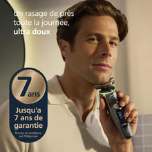 Load image into Gallery viewer, Philips Rasoir i9000 Prestige Ultra, Rasoir électrique 100% étanche, Technologie Skin IQ Pro, Système Triple Lift &amp; Cut, Lames de précision NanoTech rotatives 360°, 5 modes de rasage, XP9401/38