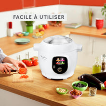 Load image into Gallery viewer, Moulinex Cookeo Mini Smart High Pressure Multicooker, 3L, 2 People, 150 Built-in Recipes, Unattended Cooking, Step-by-Step Guide, Compact, Moulinex App CE880410