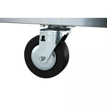 Load image into Gallery viewer, 72 po. 18-Tiroir 24 po. D Mobile Workbench avec acier inoxydable en bois massif