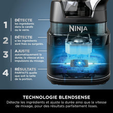 Load image into Gallery viewer, Ninja Detect Power Blender Pro &amp; Single Serve 2-in-1, 1200W Blender with 2L Container, 2 Individual Cups, Blender for Smoothies and Iced Drinks, Vegetable Chopping, Black, TB301EU