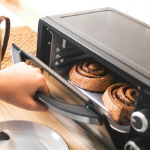 Load image into Gallery viewer, Cecotec Bake&amp;Toast 4600 Black Gyro Countertop Oven, 46 L, 2000 W, 12 Combinable Heating Functions, Includes Rotating Spindle, Crumb Catcher Tray.