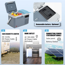Load image into Gallery viewer, Alpicool LGMP8 8L Glaciere Portable Réfrigérateur Voiture Camping Congélateur 12/24V Mini Frigo pour Maison, Bureau ou Pique-Nique en Plein Air/ -20 à 20℃(Batterie Non Incluse)