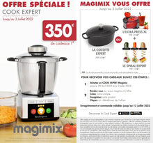 Load image into Gallery viewer, Magimix Cook Expert 18903 Multifunctional Food Processor 3.5 L, Black Made in France
